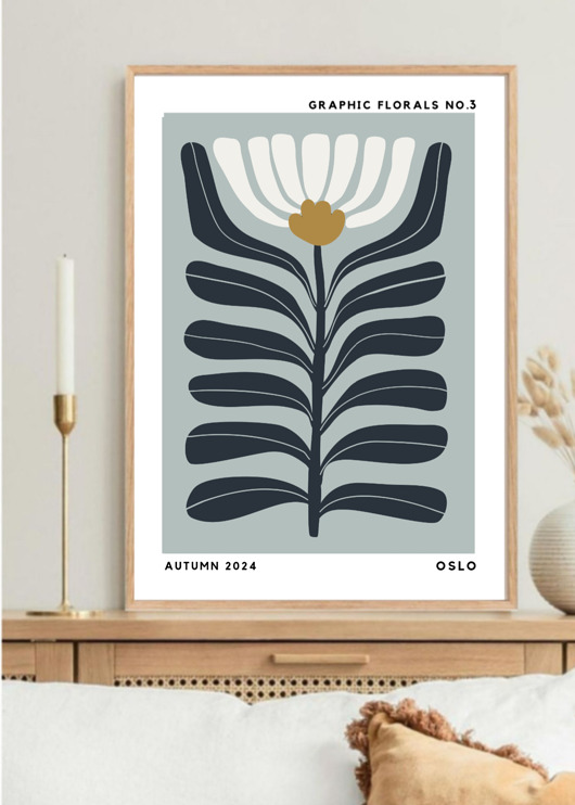 plakaty PLAKAT dekoracyjny , kwiaty ilustracja, flower market
