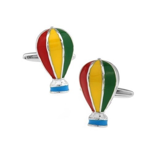 Spinki do mankietu do koszuli oko balon AKADEMIA STYLU