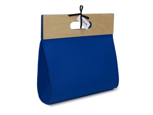 Big felt bag Indygo moo studio