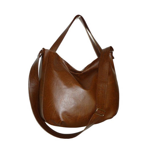 5492 ankate, brązowa listonoszka, torba hobo xxl ankate