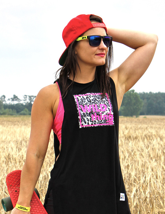 Tank Top Wild Thing Brain Inside
