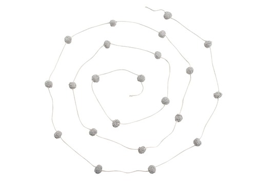dekoracje - na ścianę Girlanda Candy Necklace Light Grey