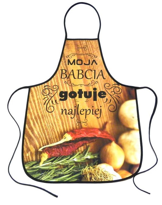 Fartuch kuchenny na dzień BABCI Gaul Designs