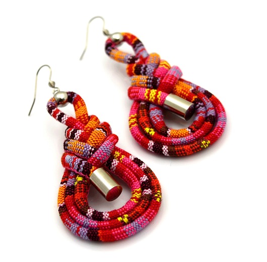 kolczyki - inne Kolczyki etniczne boho PEROO PLAIT