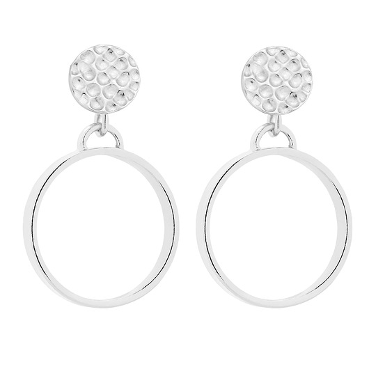 kolczyki srebrne Srebrne kolczyki koła