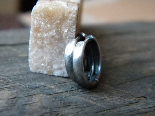 kolczyki wire wrapping Skuwki