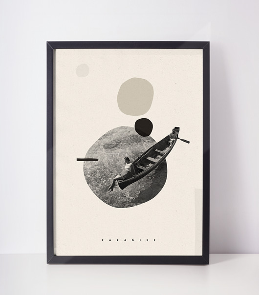 plakat | paradise | a3 Klawe Rzeczy