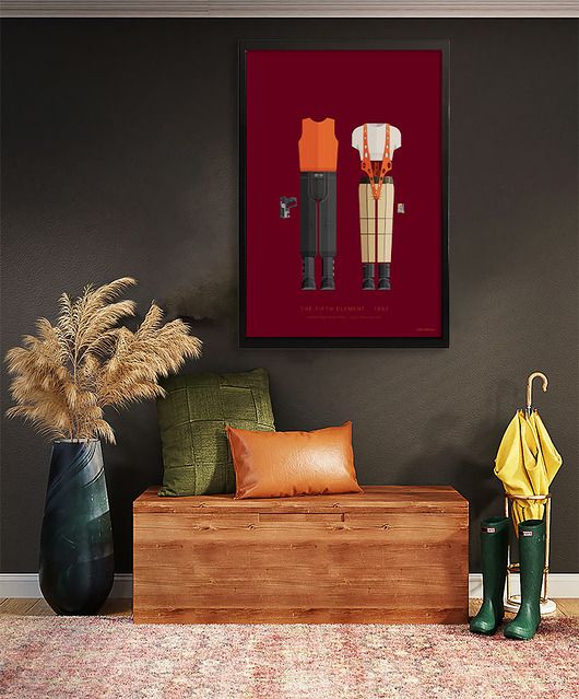 plakaty Piąty Element - plakat fine art