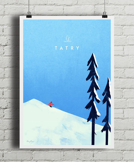 plakaty Plakat Narty w Tatrach