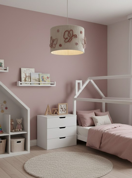 lampy do pokoju dziecka Lampa do pokoju dziecka w motylki