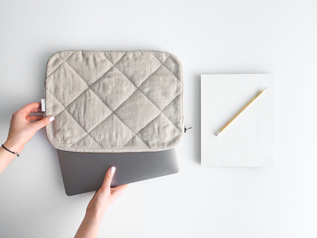 etui na laptopa Lniane etui na laptopa NATURAL LINEN