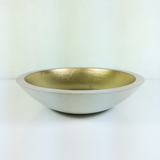 Betonowa misa #4 Gold mosso