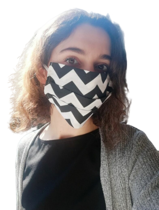 Maska ochronna bawełniana STREET WEAR Ella Dora