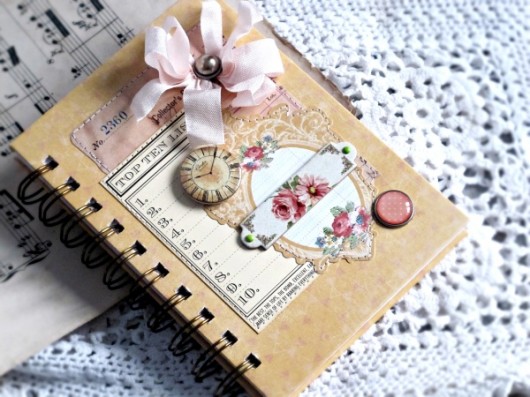 Notes w stylu retro Brises koloruje