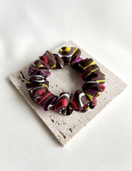 gumki do włosów Jedwabna gumka do włosów Joy - mini 8 cm