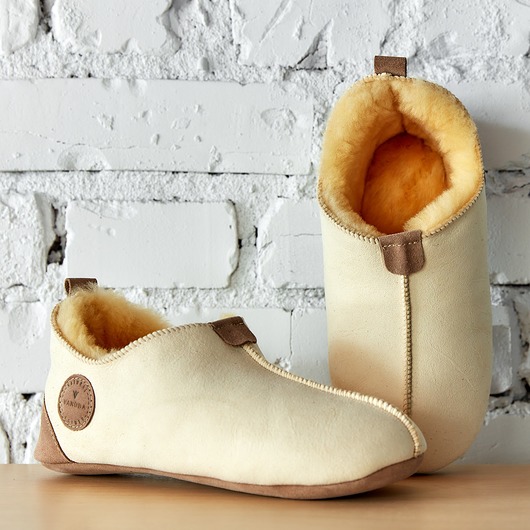 buty męskie Kapcie męskie OXFORD RELUGAN z naturalnej skóry