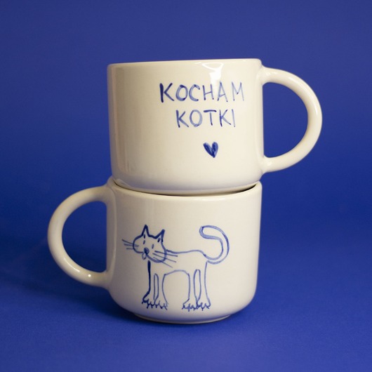 kubki Kubek Kocham KOTKI