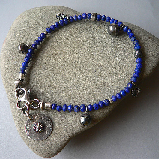 -lapis lazuli-bransoletka- Emilia Woźniak