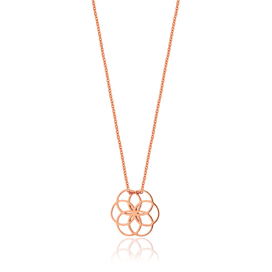 Naszyjnik Kwiat Życia Rose Gold La Tienne