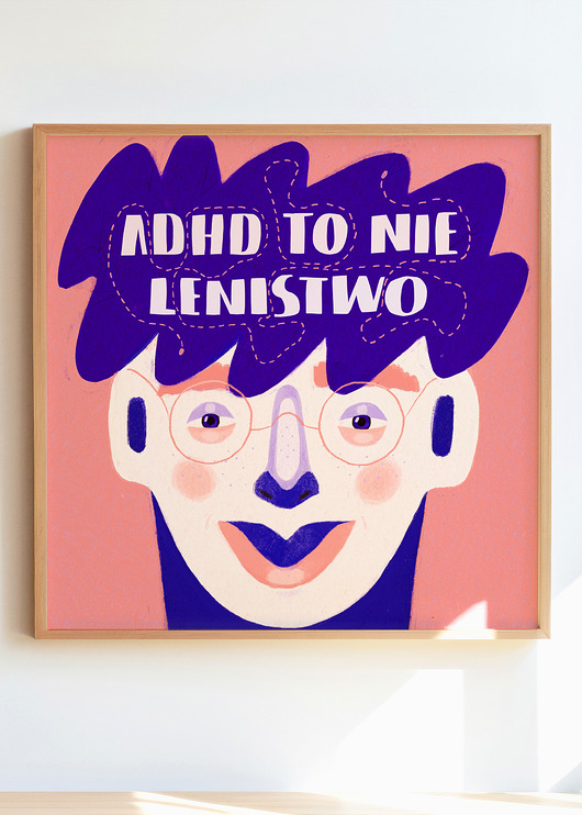 plakaty Plakat ADHD