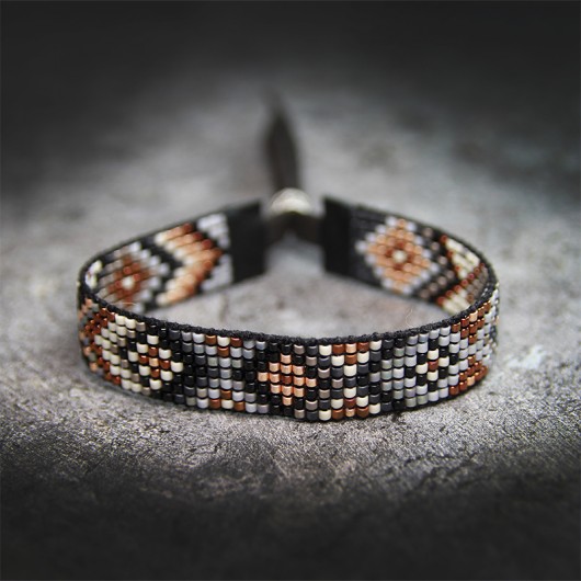 Capulo - Bransoletka etniczna - beading Djenka