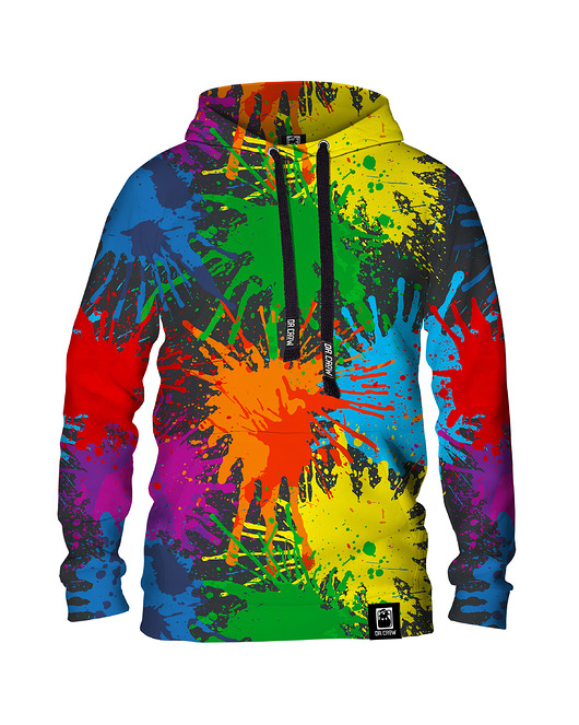 bluza z kapturem damska Damska Bluza z kapturem DR.CROW Backdrop