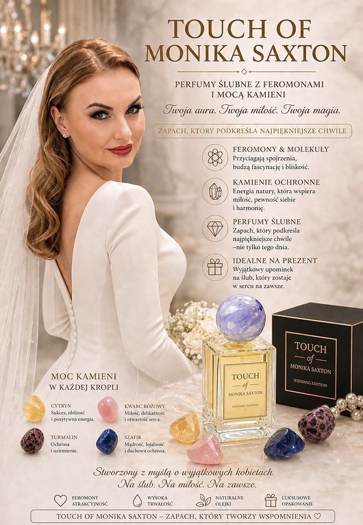 Akcesoria pozostałe PERFUMY ŚLUBNE  z feromonami i molekułami, zmysłowe i magiczne
