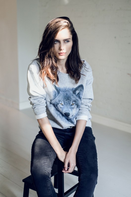 GREY WOLF Bluza Oversize GAU great as You