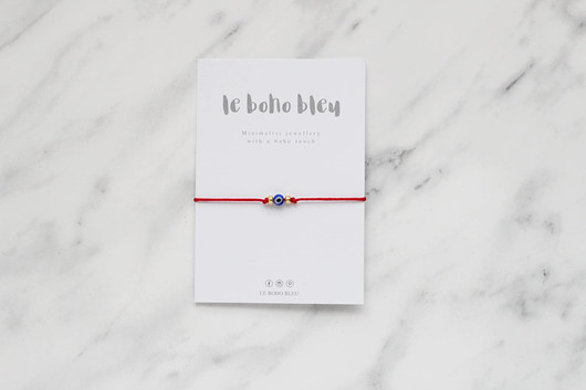 Evil Eye Bracelet Le Boho Bleu
