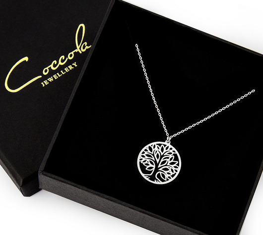 Naszyjnik z drzewem życia- srebro 925 Coccola JEWELLERY