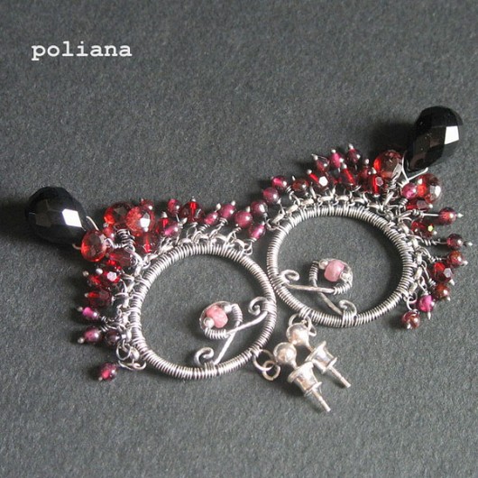 Czerwone wino poliana