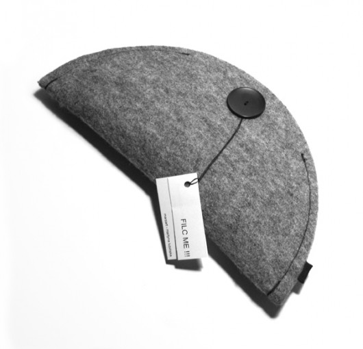 kopertówka z guzikiem FILC ME ! felt label