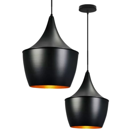 lampy wiszące Lampa wisząca zwis żyrandol lampa na sufit czarna LED E27