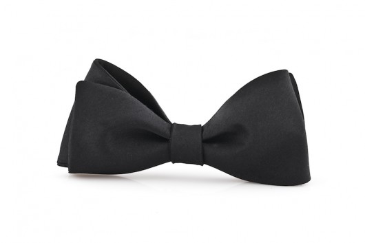 Mucha wiązana ALDEA czarna HisOutfit