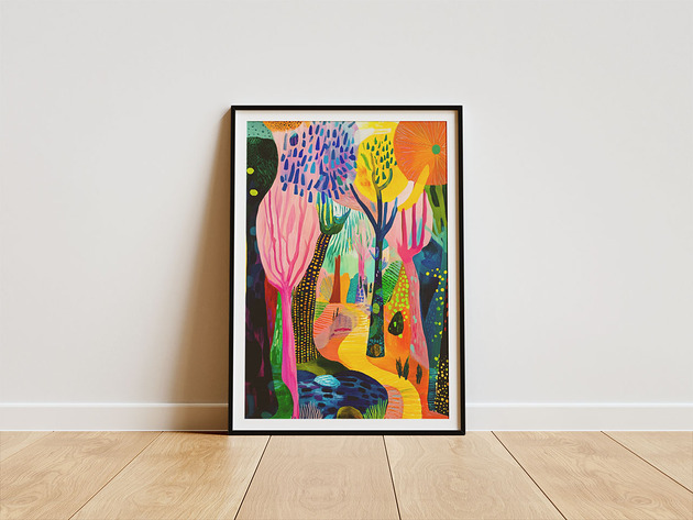 plakaty Plakat - Acid forest