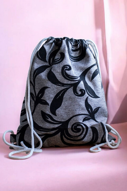 plecaki Szary workoplecak XL we wzory