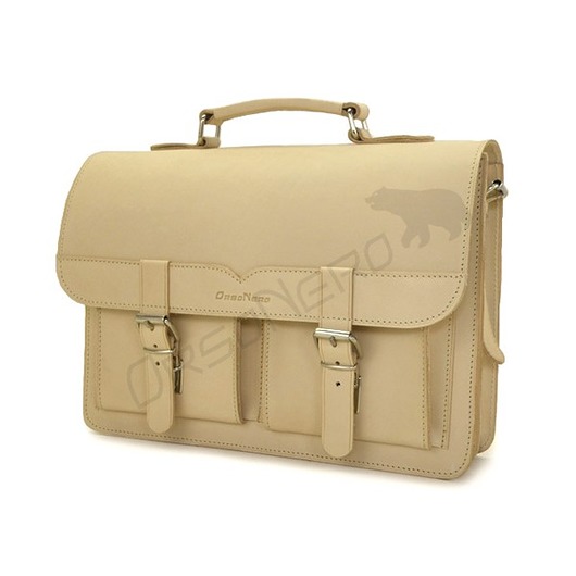 Torba juchtowa 3w1 Messenger bag Orso Nero