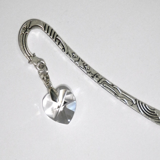 zakładki do książek Zakładka do książki -  Serce kryształek