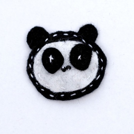 spinka miś panda patkas
