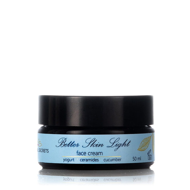 kremy do twarzy i pod oczy Better Skin Light - nawilżający krem do twarzy z jogurtem