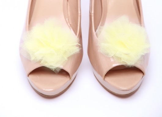 Ballerina's Tutu - Lemon - klipsy do butów HowDoILook