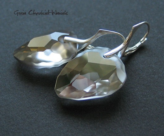 kryształ Swarovski silver shade - nowość Gosia Chruściel-Waniek