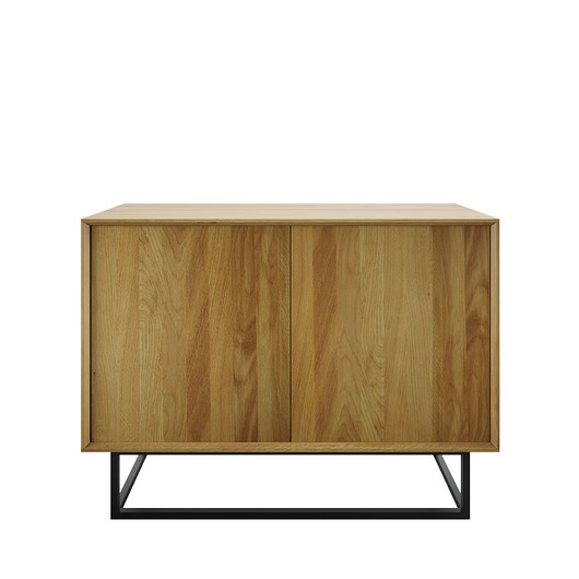 komody i szafki Komoda dębowa LukkaWoods Elegant Steel II