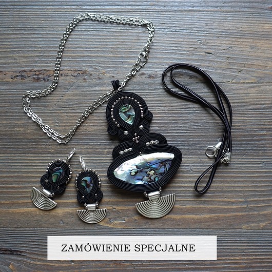 Zamówienie specjalne dla Pani Agnieszki Mró Soutache