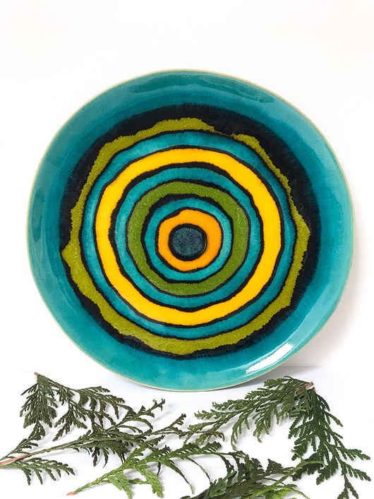 patery i talerze Energetyczna patera ceramiczna