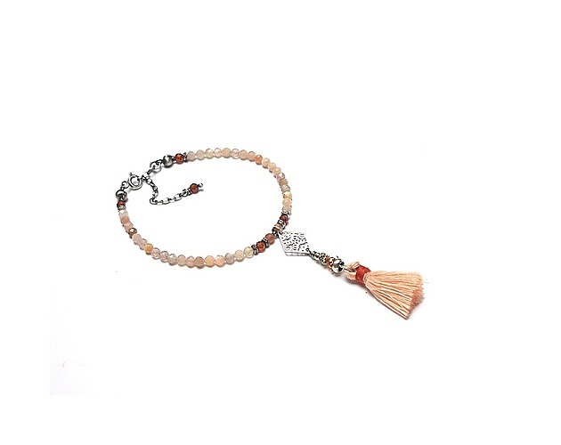 Sun stone boho   - bransoletka Katia i krokodyl