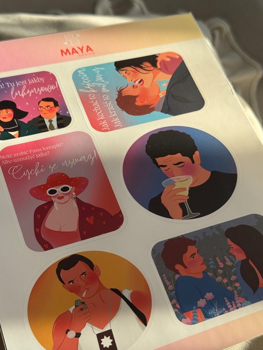 naklejki i wlepy Naklejki filmowe Ross, Zmierzch, Kiler