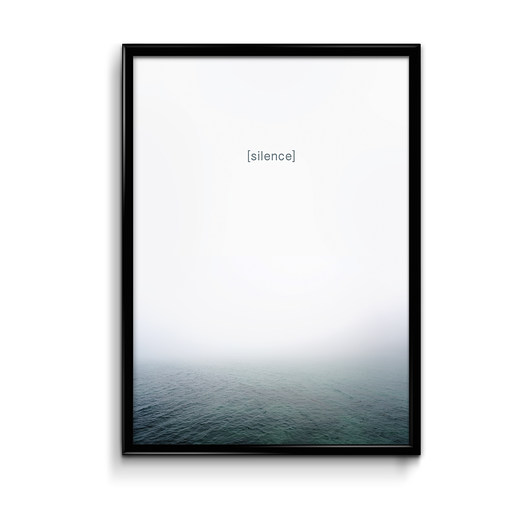 Silence 50x70 plakat Bury Lis