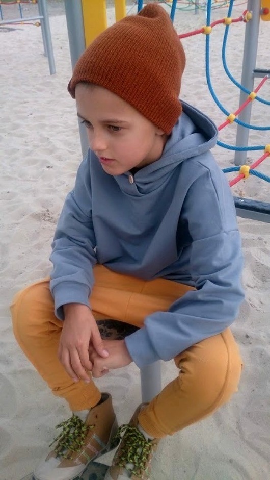 Bluza szara betonowa Mizerki Kids