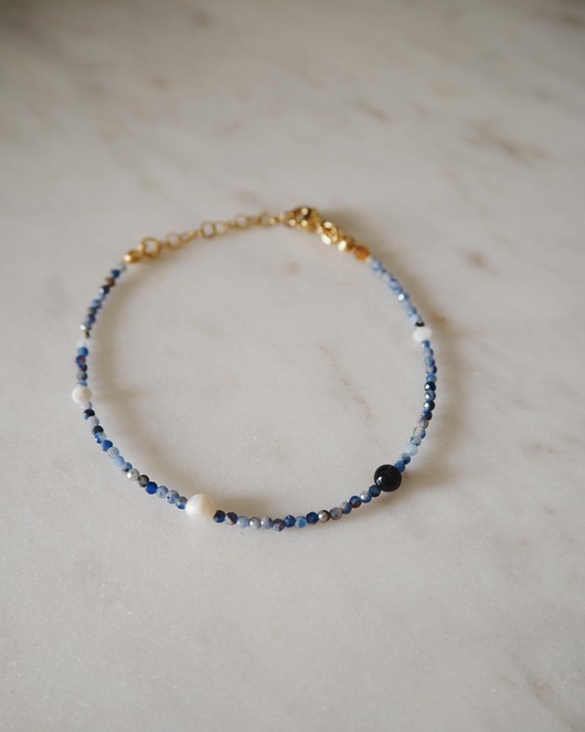 bransoletki z kamieni naturalnych Bransoletka z kamieni naturalnych sodalit